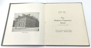The Allegheny Preparatory School: School Year 1904-1905