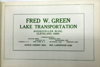Green's Marine Directory of the Great Lakes, 1937, 29th Edition