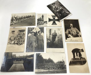 Item #H15148 10 WWI postcards, mainly rppc: King's OTC (Canterbury); Le Prince de Galles; Rathaus...