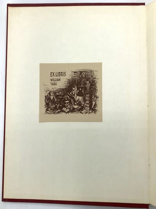 Guest book for two parties, 1982, signed by a number of NY literary people