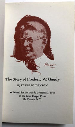 The Story of Frederic W. Goudy