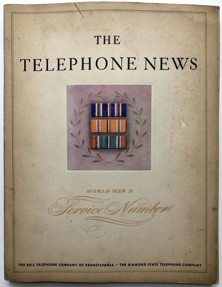 Item #H15248 The Telephone News, World War II Service Number, May 1946. Bell Telephone Company of Pennsylvania.