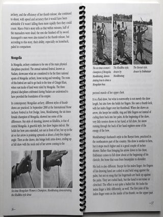 Kay's Thumbring Book, a Contribution to the History of Archery