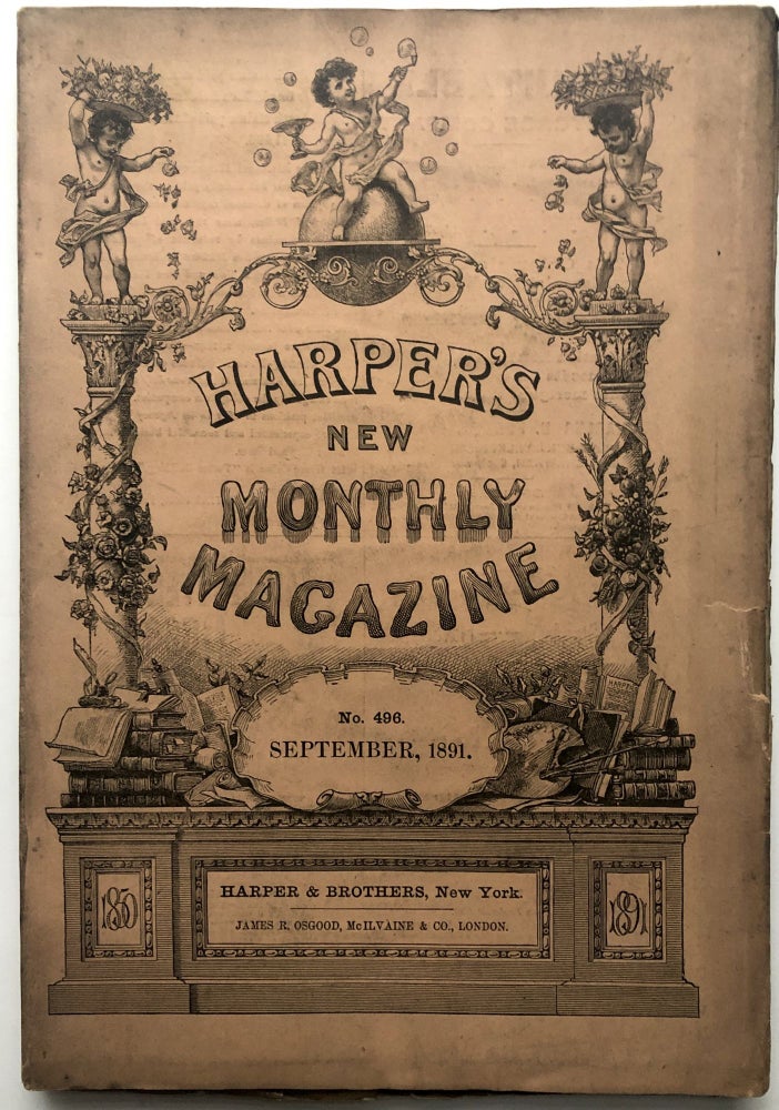 Item #H15310 Harper's New Monthly Magazine, September 1891. George du Maurier Andrew Lang, Montgomery Schuyler.