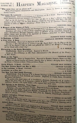 Harper's New Monthly Magazine, November 1888