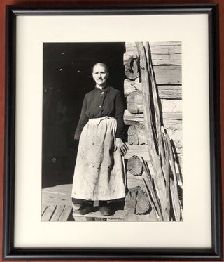Item #H15362 Original vintage FSA 1937 photograph: Minnie Knox, Garrett County, MD. Arthur Rothstein