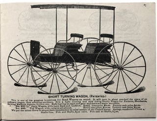 1892 catalog of buggies, carts, phaetons, carriages, harnesses, bridles, etc.