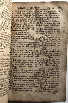 Das Neue Testament, unsers Herrn und Heilandes Jesu Christi, nach der Deutschen Uebersitzung D. Martin Luthers
