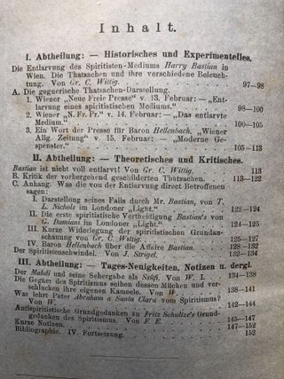Psychische Studien, Marz 1884