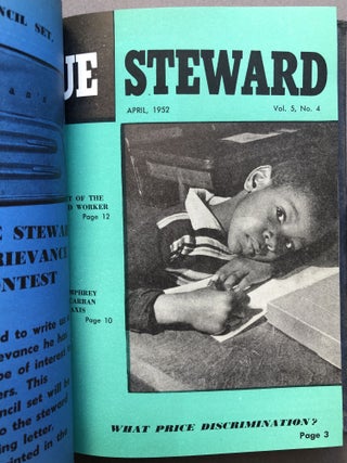 UE Steward, Vol. 4 no. 12 (December 1951) - Vo. 6 no. 5 (May, 1953) bound volume