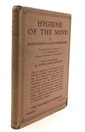 Item #H15751 Hygiene of the Mind, translated from the German by F. C. Sumner. Baron Ernst von...