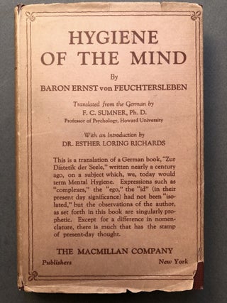 Hygiene of the Mind, translated from the German by F. C. Sumner
