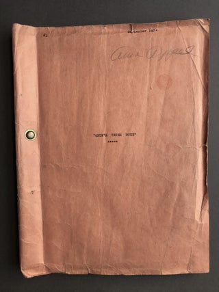 Item #H15754 Stage typescript for ABIE'S IRISH ROSE, Anna Appel's copy (she played Mrs. Cohen in...