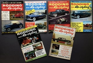 Group of 22 Digest-Sized RODDING & RE-STYLING hot-rod magazines, November 1956 - June 1961