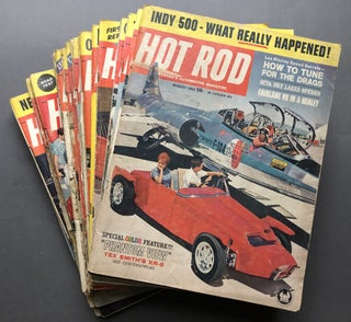 Item #H15765 Group of 21 HOT ROD magazines from1957-1963. Hot Rodding