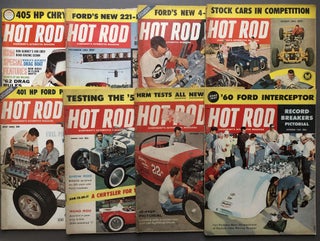 Group of 21 HOT ROD magazines from1957-1963