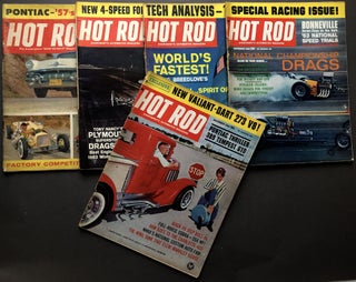 Group of 21 HOT ROD magazines from1957-1963