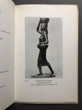 Exhibition of American Sculpture catalog, 1941