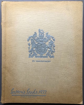 Item #H15786 1937 Sutton's Amateur's Guide in Horticulture and General Garden Seed Catalogue....