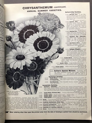 1937 Sutton's Amateur's Guide in Horticulture and General Garden Seed Catalogue