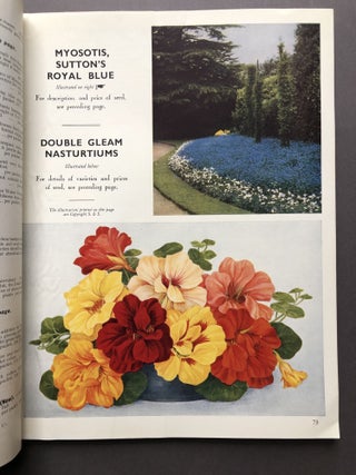 1937 Sutton's Amateur's Guide in Horticulture and General Garden Seed Catalogue