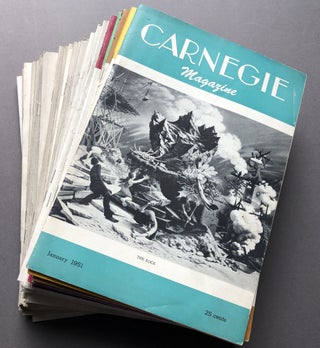Item #H15876 37 issues of Carnegie Magazine, 1931-1951. Carnegie Institute