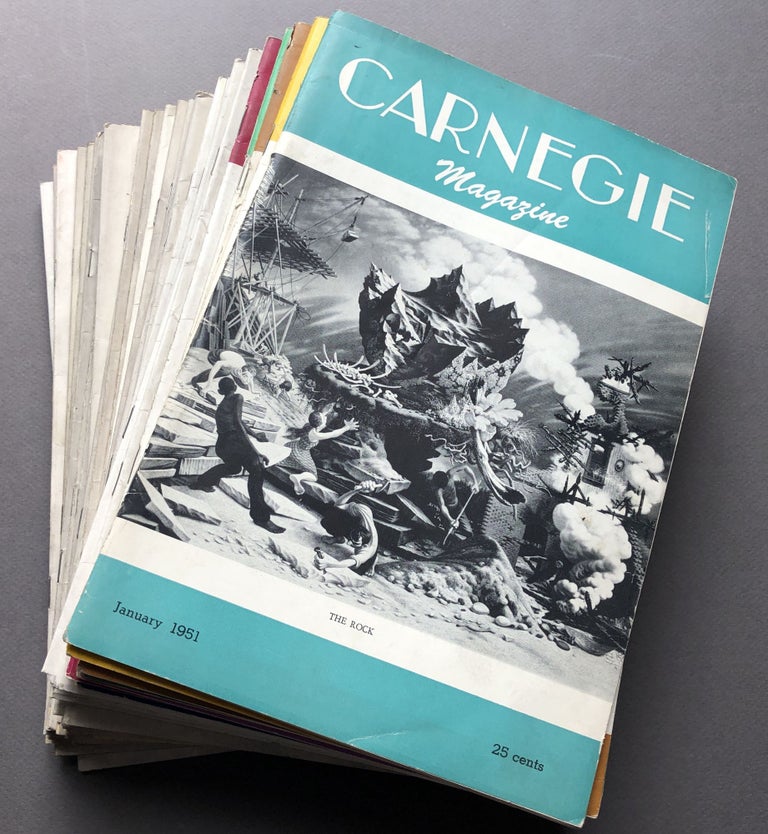 Item #H15876 37 issues of Carnegie Magazine, 1931-1951. Carnegie Institute.
