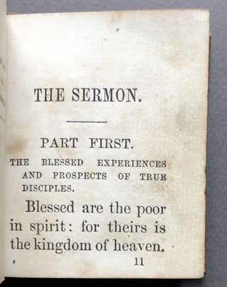 Holy Words, or, The Sermon on the Mount...