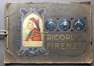 Item #H15980 Large 1911 View Book Ricordo di Firenze inscribed by Henry J. Heinz. Henry J. Heinz