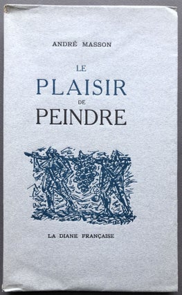 Item #H16010 Le Plaisir de Peindre - limited edition. André Masson