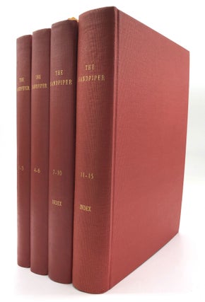 Item #H16152 4 bound volumes of The Sandpiper (Vol. 1 no. 1, Summer 1958 - Vol. XV no. 4, Spring...