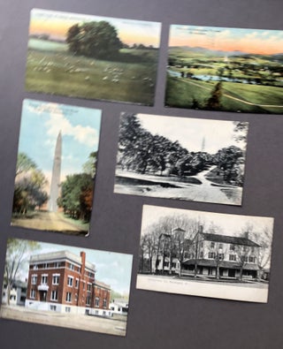 Item #H16164 6 early 1900s postcards of BENNINGTON, VERMONT