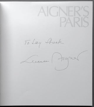 Aigner's Paris - inscribed copy