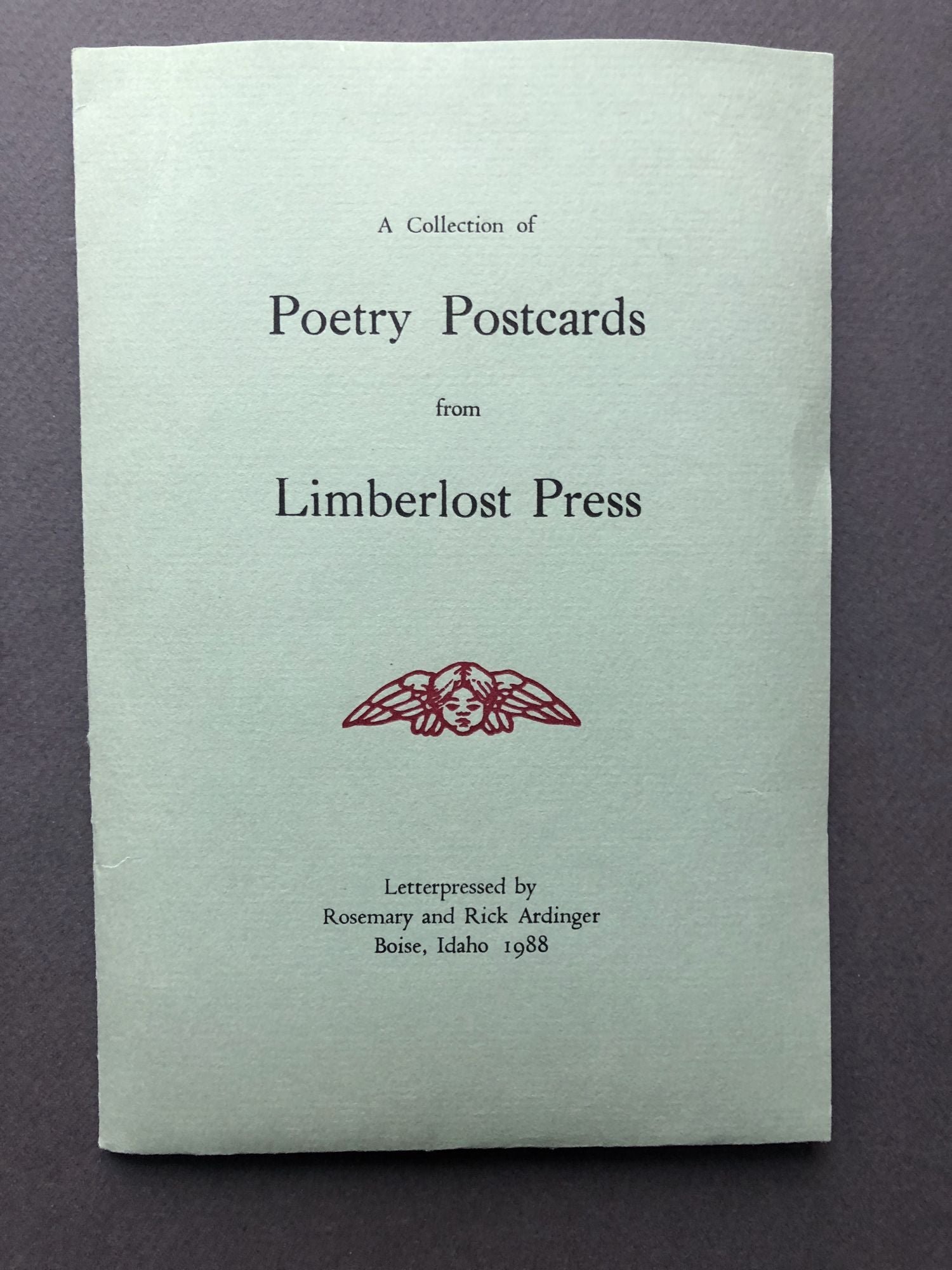 A Collection Of Poetry Postcards From The Limberlost Press Charles Bukowski Allen Ginsberg