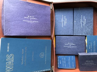 4 Intelligence Scale tests: Stanford-Binet Intelligence Scale, 1937 & 1960 editions (with original cases with items) & 1955 Wechsler Adult Intelligence Scale (WAIS) 1955 edition, in case