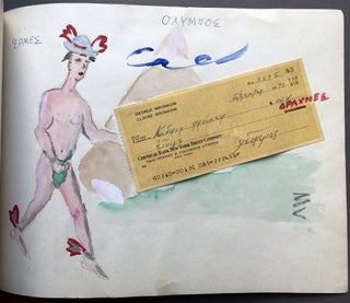 The Land of the Greeks and their Hats [handmade artist book from 1963]