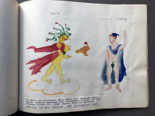 The Land of the Greeks and their Hats [handmade artist book from 1963]