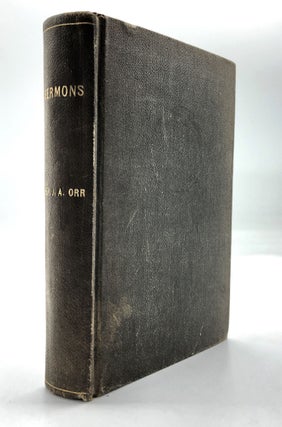 Item #H16294 Bound volume of 1925-1939 sermons by Pittsburgh clergyman, many preached on the...