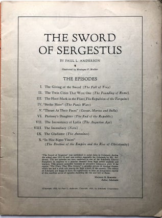 The Sword of Sergestus, a Story of the "Grandeur that was Rome"