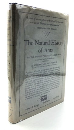 Item #H16424 The Natural History of Ants: From an Unpublished Manuscript in the Archives of the...