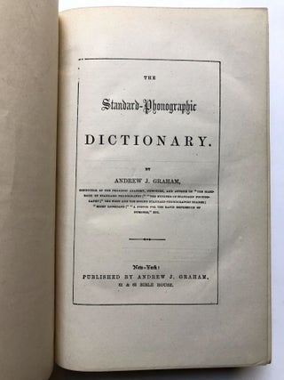 The Standard-Phonographic Dictionary