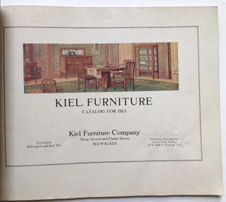 Kiel Furniture Catalogue for 1913, 1916, 1917, 1918 & 1920 -- Arts & Crafts, Mission, Quarter-Sawn Oak, Maple, etc.