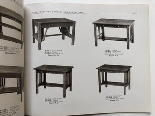 Kiel Furniture Catalogue for 1913, 1916, 1917, 1918 & 1920 -- Arts & Crafts, Mission, Quarter-Sawn Oak, Maple, etc.