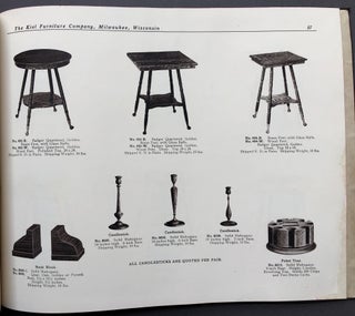 Kiel Furniture Company, Catalogue no. 28, 1918 -- J. B. Laun's own copy