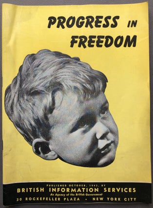 Item #H16566 Progress in Freedom (1943). British Information Services