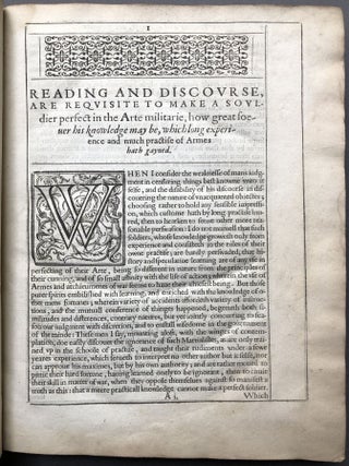 Observations Upon Caesars Commentaries, setting forth the Practice of the Art militarie in the time of th Romaine Empire for the better direction of our moderne Warres