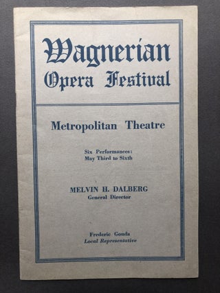 Jahrbuch des Deutschen Opernhauses in Charlottenburg, Zweiter Jahrgang, 1921-1922