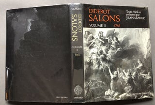 Item #H16971 Diderot: Salons, Volume II, 1765, Second Edition. Denis Diderot, Jean Seznec, Jean...