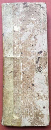Item #H1788 Church record book (1813-1858) of masses and church services in Boccabianca, Italy...