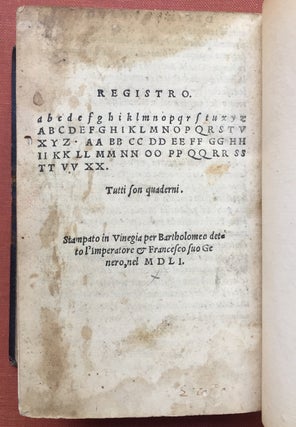 La Prima Parte Dell'Historie del Suo Tempo di Mons. Paolo Giovio Vescovo di Nocera. radotte per M. Locofico Domenichi